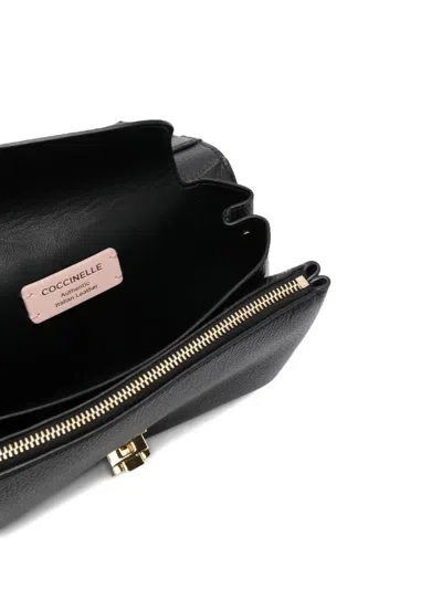 Coccinelle Arlettis Leather Flap Cross Body Bag