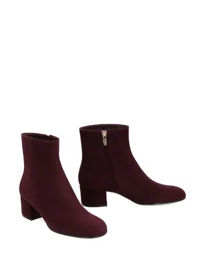 Gianvito Rossi 70mm Joelle Suede Block-heel Ankle Boots