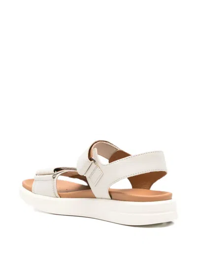 Geox Xand Double-strap Platform Sandals