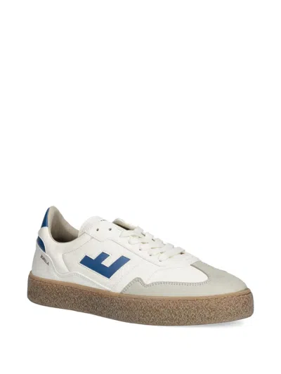 Flamingos Burela Logo-detail Leather Sneakers