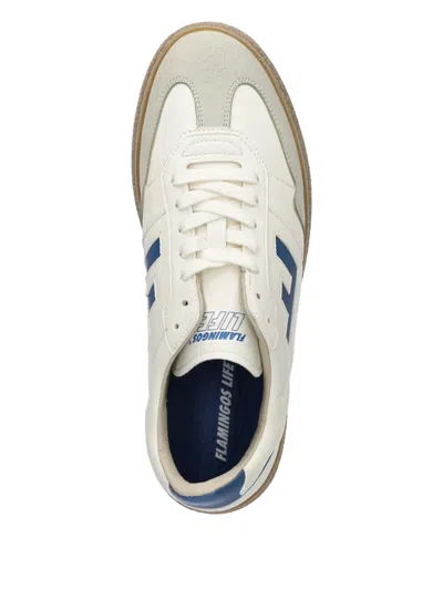 Flamingos Burela Logo-detail Leather Sneakers