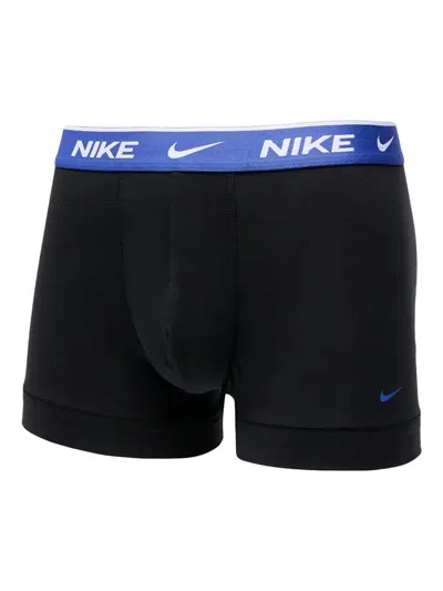 Nike Dri-fit Logo-waistband Boxer Trunks (pack Of Three) In Multi