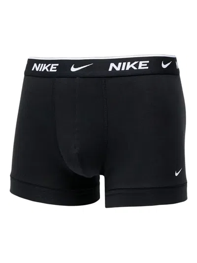 Nike Dri-fit Logo-waistband Boxer Trunks (pack Of Three) In Multi