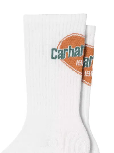 Carhartt Logo-patch Socks In White