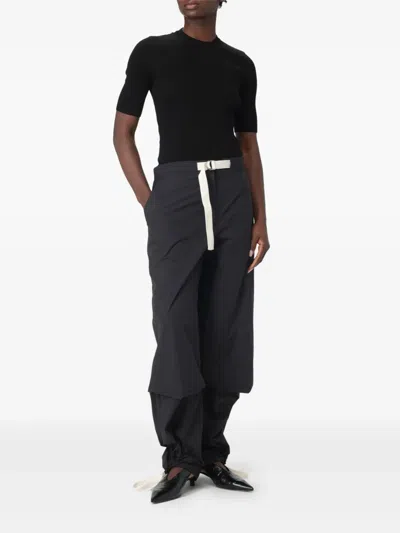 Jil Sander Ribbed Short-sleeve T-shirt