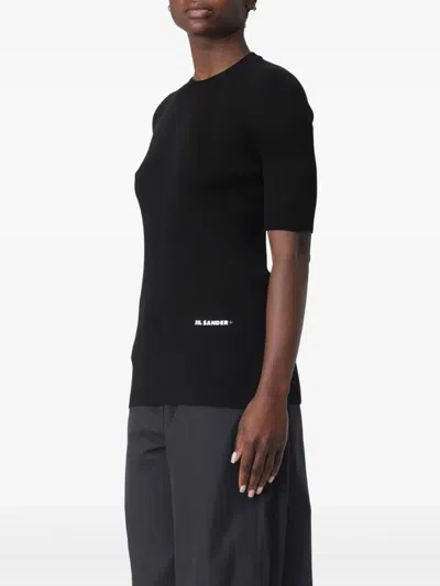 Jil Sander Ribbed Short-sleeve T-shirt