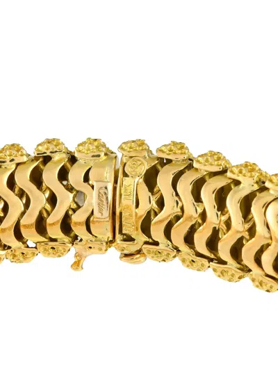Pre-owned Cartier 18k Yellow Gold Bracelet