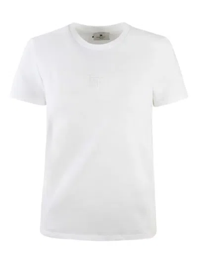 Elisabetta Franchi T-shirts And Polos In White