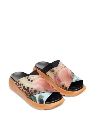 Onwuad Cross-strap Print Slides