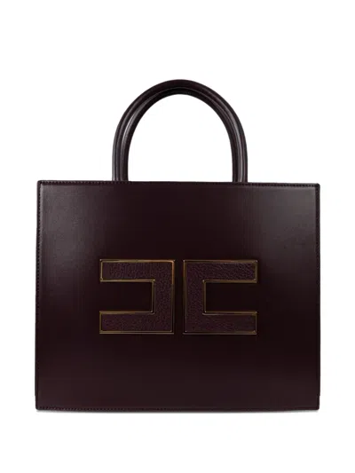 Elisabetta Franchi Logo-plaque Tote Bag