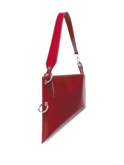 Dienèe Small Chain-embellished Leather Shoulder Bag