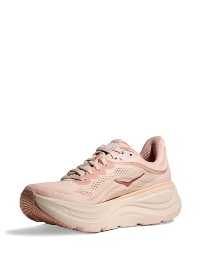 Hoka One One Bondi 9 Lowtop Sneakers In Pink