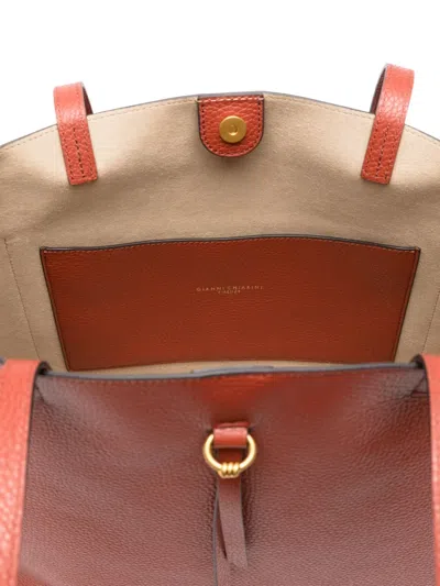Gianni Chiarini Grained-leather Tote Bag
