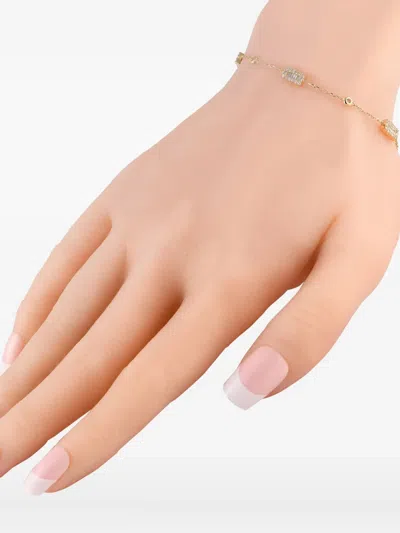 Pre-owned Lb Exclusive 14k Yellow Gold Diamond Bracelet
