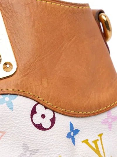 Pre-owned Louis Vuitton 2003-2015 Monogram Multicolore Judy Mm Satchel