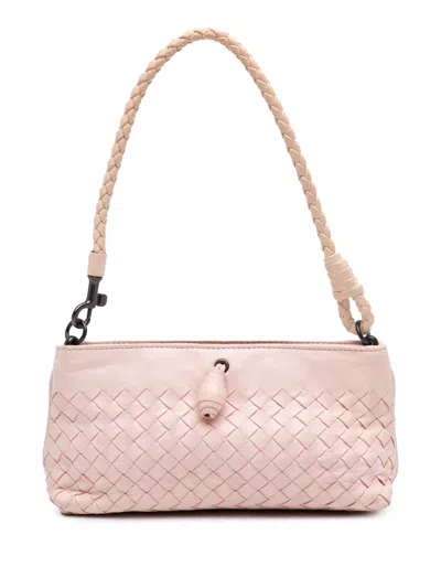 Pre-owned Bottega Veneta 2000-2007 Nappa Intrecciato Shoulder Bag