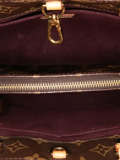 Pre-owned Louis Vuitton 2017 Monogram Montaigne Bb Satchel