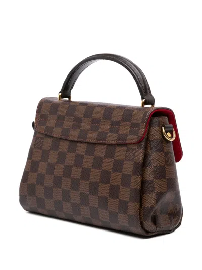 Pre-owned Louis Vuitton 2020 Damier Ebene Croisette Satchel