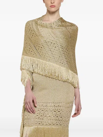 Simona Corsellini Fringed Scarf
