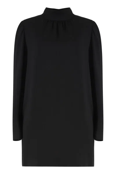 Max Mara Embassy Crepe Dress In Animal Print