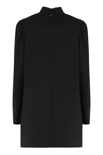 Max Mara Embassy Crepe Dress In Animal Print
