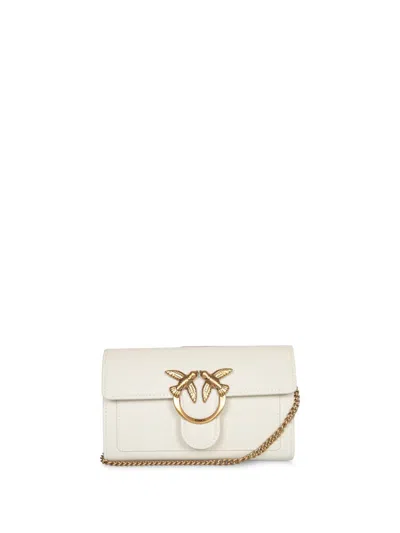 Pinko Classic Love One Simply Bag In White