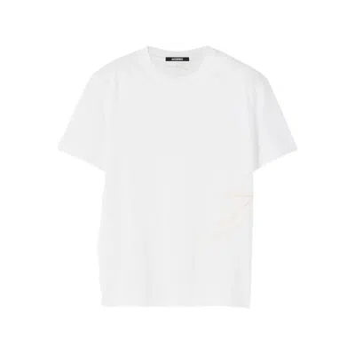 Jacquemus Typo Logo Crewneck T-shirt