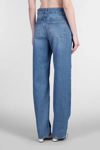 Iro Gotz2 Jeans In Blue Cotton In Blue
