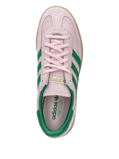 Adidas Originals Handball Spezial 3-stripes Suede Sneakers In Multi