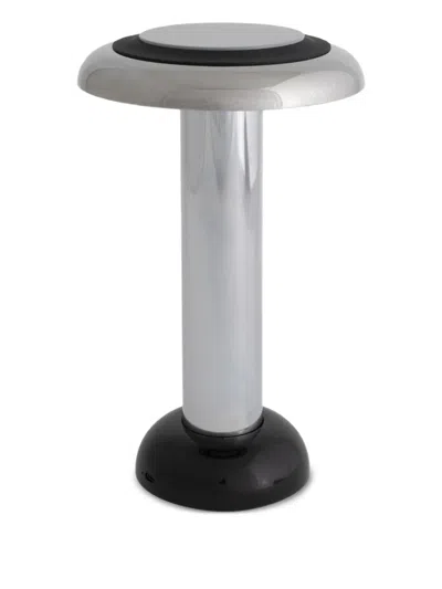 Sowden Mushroom-shaped Portable Lamp In Gray