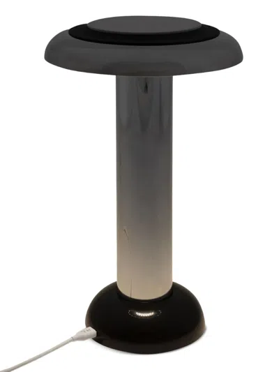 Sowden Mushroom-shaped Portable Lamp In Gray