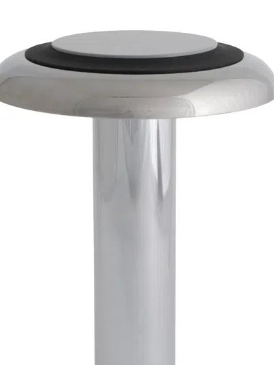 Sowden Mushroom-shaped Portable Lamp In Gray