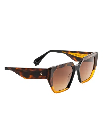 Gigi Studios Gradient-lenses Tortoiseshell Sunglasses