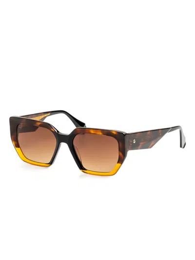 Gigi Studios Gradient-lenses Tortoiseshell Sunglasses