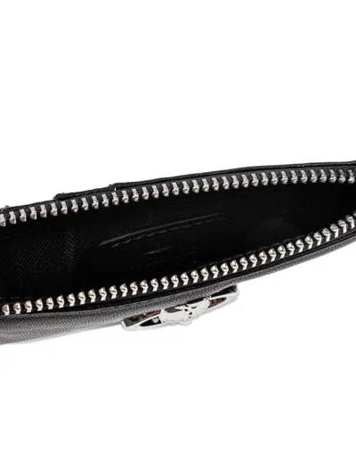 Vivienne Westwood Orb Zip-around Cardholder In Black