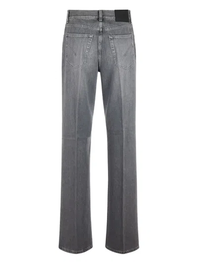 Dondup Cotton Jeans In Gray