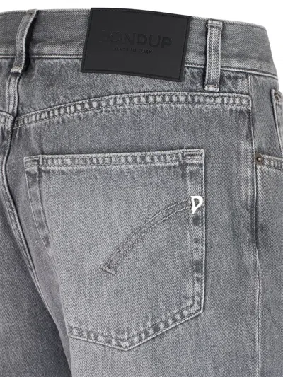 Dondup Cotton Jeans In Gray