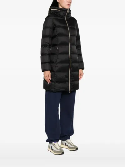 Geox Charlene Coat In Black