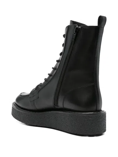Geox 40mm Elidea Lace-up Platform Boots