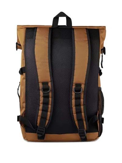 Carhartt Philis Roll-top Buckled Backpack In Brown