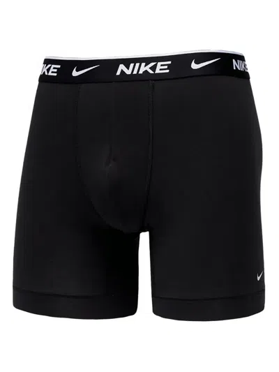 Nike Dri-fit Logo-waistband Boxer Briefs (pack Of Three) In Multi