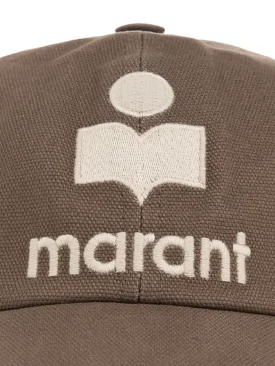 Isabel Marant Tyron Logo-embroidered Baseball Cap In Neutral