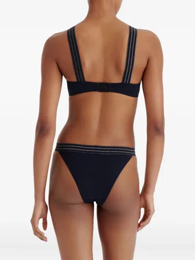 Eres Rendez-vous Cross-strap Bikini Top In Black