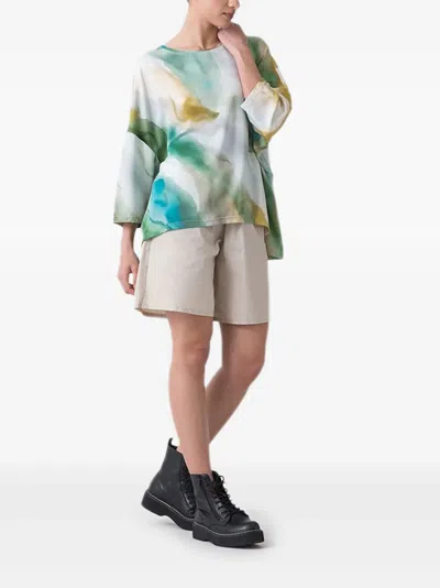 Dimensione Danza Abstract-print Top