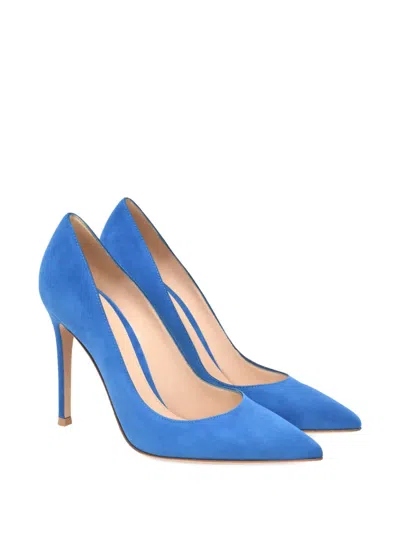 Gianvito Rossi 105mm Suede Pointed-toe Pumps
