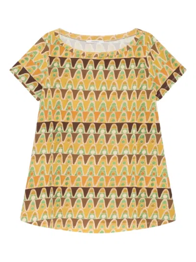 Maliparmi Geometric-print T-shirt In Multi