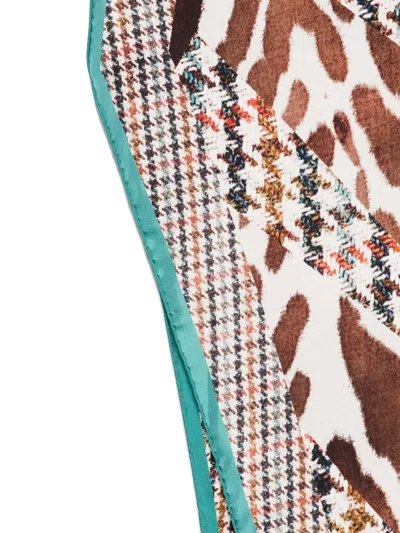 Pierre-louis Mascia Aloeuw Scarf Cm 65x120 In Multi