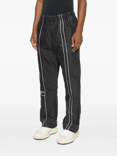 Enfants Riches Deprimes Panelled Drawstring Track Pants In Black