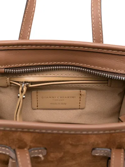 Gianni Chiarini Miss Marcella Knotted-detail Suede Tote Bag
