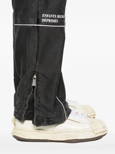 Enfants Riches Deprimes Panelled Drawstring Track Pants In Black